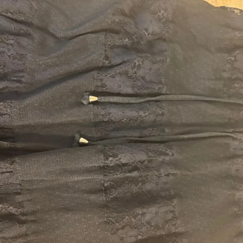 Lapis black lace